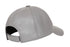 Light grey genuine lamb nappa leather baseball cap with curved peak by LLD Original