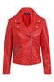 Women's Biker Style Real Leather Jacket - CELIA - London Leathers Direct