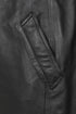 Men's Black Long Classic Genuine Leather Coat - BUDDY - London Leathers Direct