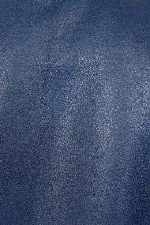 Men's Genuine Classic Leather Biker Jacket - FONZY - London Leathers Direct