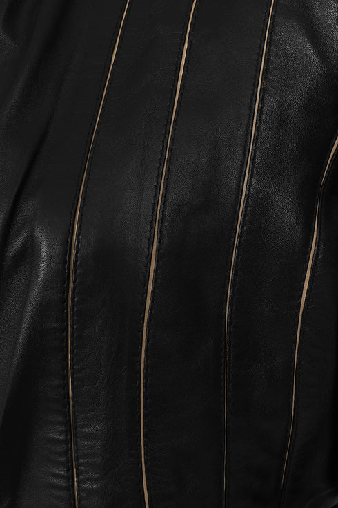 Women's Beautifully Fitted Stylish Leather Jacket - JUDY - London Leathers Direct