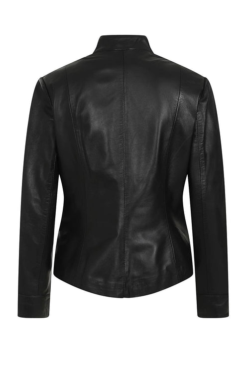 Women's Beautifully Fitted Stylish Leather Jacket - JUDY - London Leathers Direct