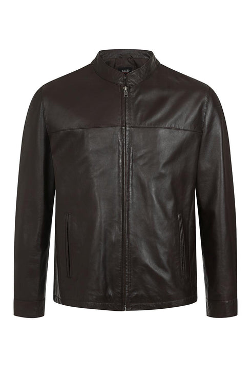 Men's Real Genuine Leather Classic Jacket - Billy - London Leathers Direct