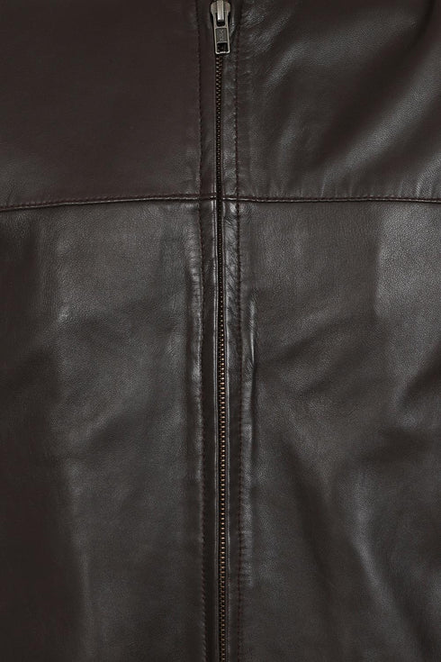 Men's Real Genuine Leather Classic Jacket - Billy - London Leathers Direct