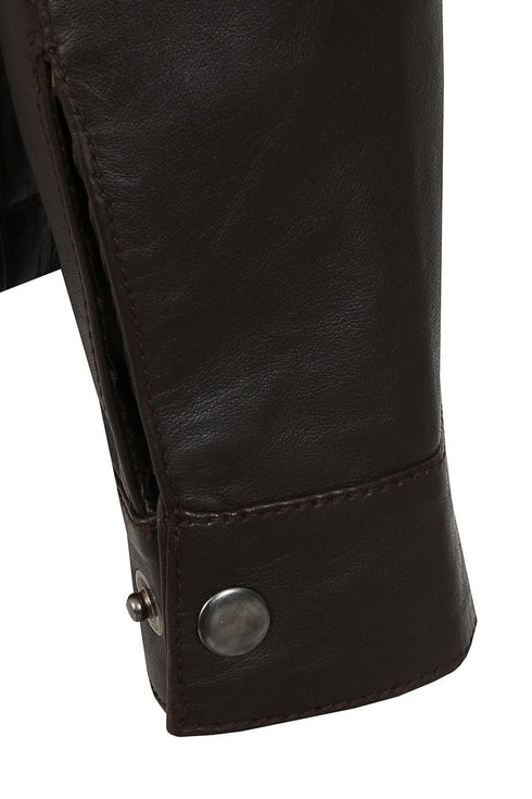 Men's Real Genuine Leather Classic Jacket - Billy - London Leathers Direct