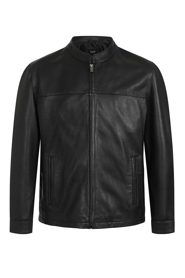 Men's Real Genuine Leather Classic Jacket - Billy - London Leathers Direct