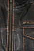 ARMANDO Men's Genuine Nappa Leather Jacket - Classic Brown