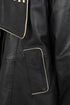 Ladies Modern Classic Genuine Leather Coat - CONNIE - London Leathers Direct