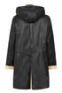 Ladies Modern Classic Genuine Leather Coat - CONNIE - London Leathers Direct