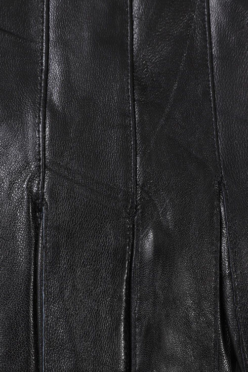 Men's Black Leather Gloves - London Leathers Direct