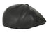 Genuine black nappa leather London flat cap by LLD Original in classic British style