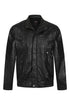 Men's Real Genuine Leather Classic Blouson Jacket - PAUL-303 - London Leathers Direct