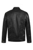 Men's Real Genuine Leather Classic Blouson Jacket - PAUL-303 - London Leathers Direct