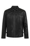 Men's Classic Style Black Leather Jacket for Everyday Wear - JIMMY - London Leathers Direct