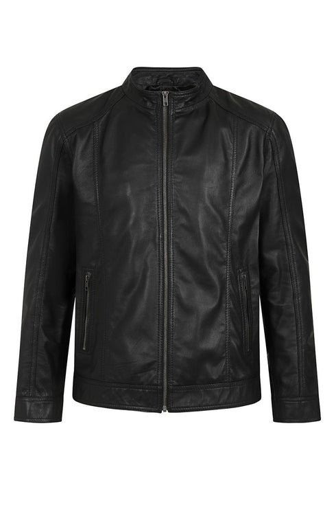 Men's Smart Classic Leather Jacket for Everyone - NEIL - London Leathers Direct