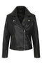 Women's Biker Style Leather Jacket - LUCY - London Leathers Direct