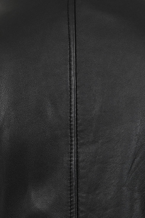 Women's Biker Style Real Leather Jacket - CELIA - London Leathers Direct