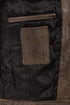 Men's Black, Brown, Grey Leather Racer Biker Style - CHARLIE - London Leathers Direct
