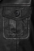 Men's Real Genuine Leather Classic Button Front Jacket - Steve - London Leathers Direct