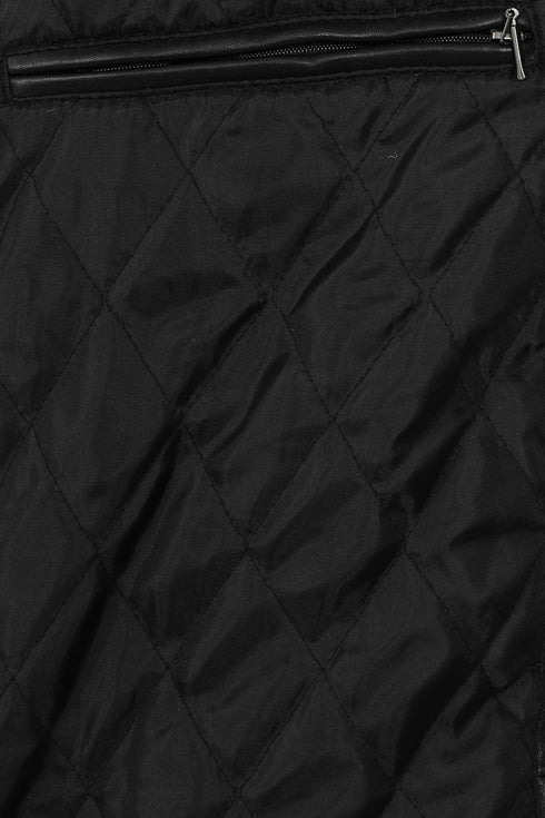 Men's Real Genuine Leather Classic Duffle Coat Jacket with Detachable Hood - Olly - London Leathers Direct