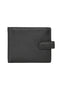 LLD Original genuine Nappa leather wallet in black and brown, bifold design with card holder slots