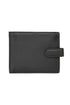 LLD Original genuine Nappa leather wallet in black and brown, bifold design with card holder slots